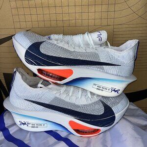 NEW Nike Air Zoom Alphafly NEXT% 3 Football Grey Blue FD8311 001 Men Size 12